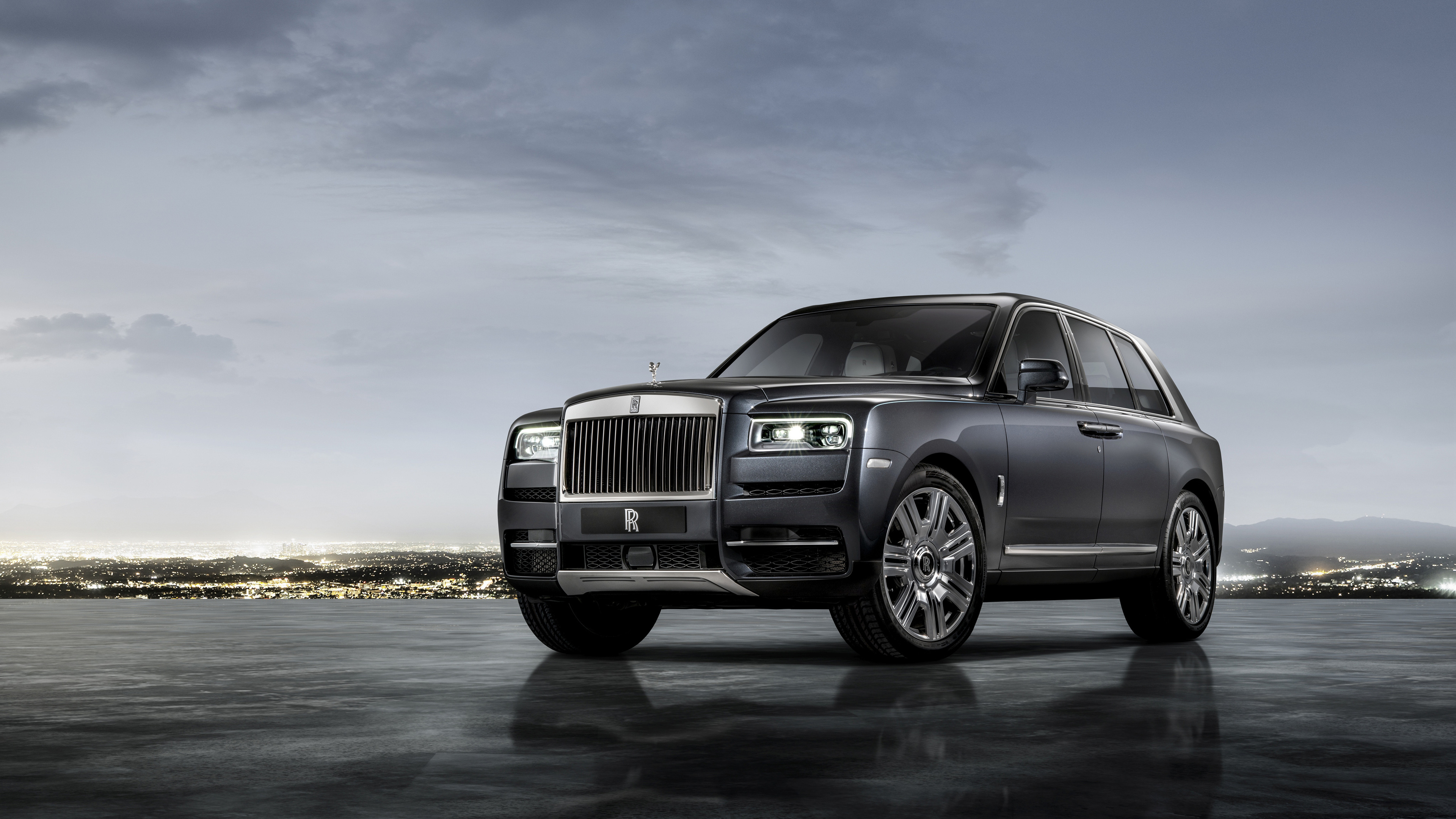 Wallpaper 4k Rolls Royce Cullinan 4k 2019 Cars Wallpapers 4k