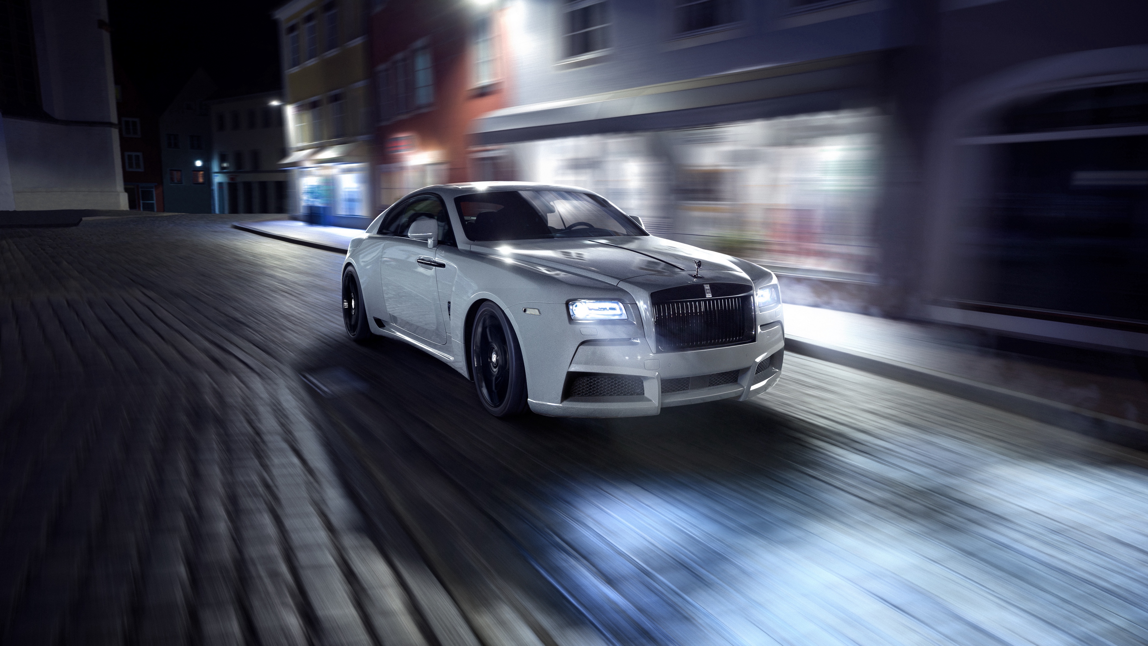 rolls royce spofec white side view motion 4k 1538934699