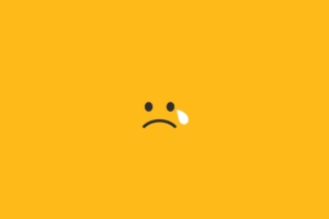 sad tears smiley minimalism 4k 1540749797