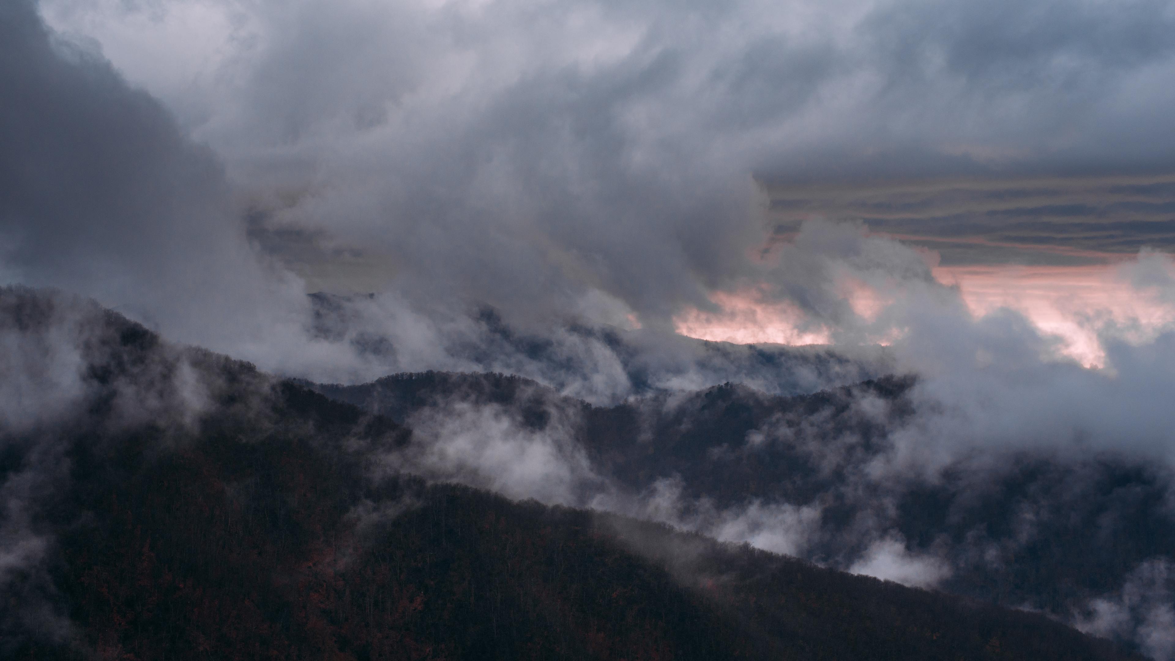 sea of clouds storm outdoors 4k 1540141095