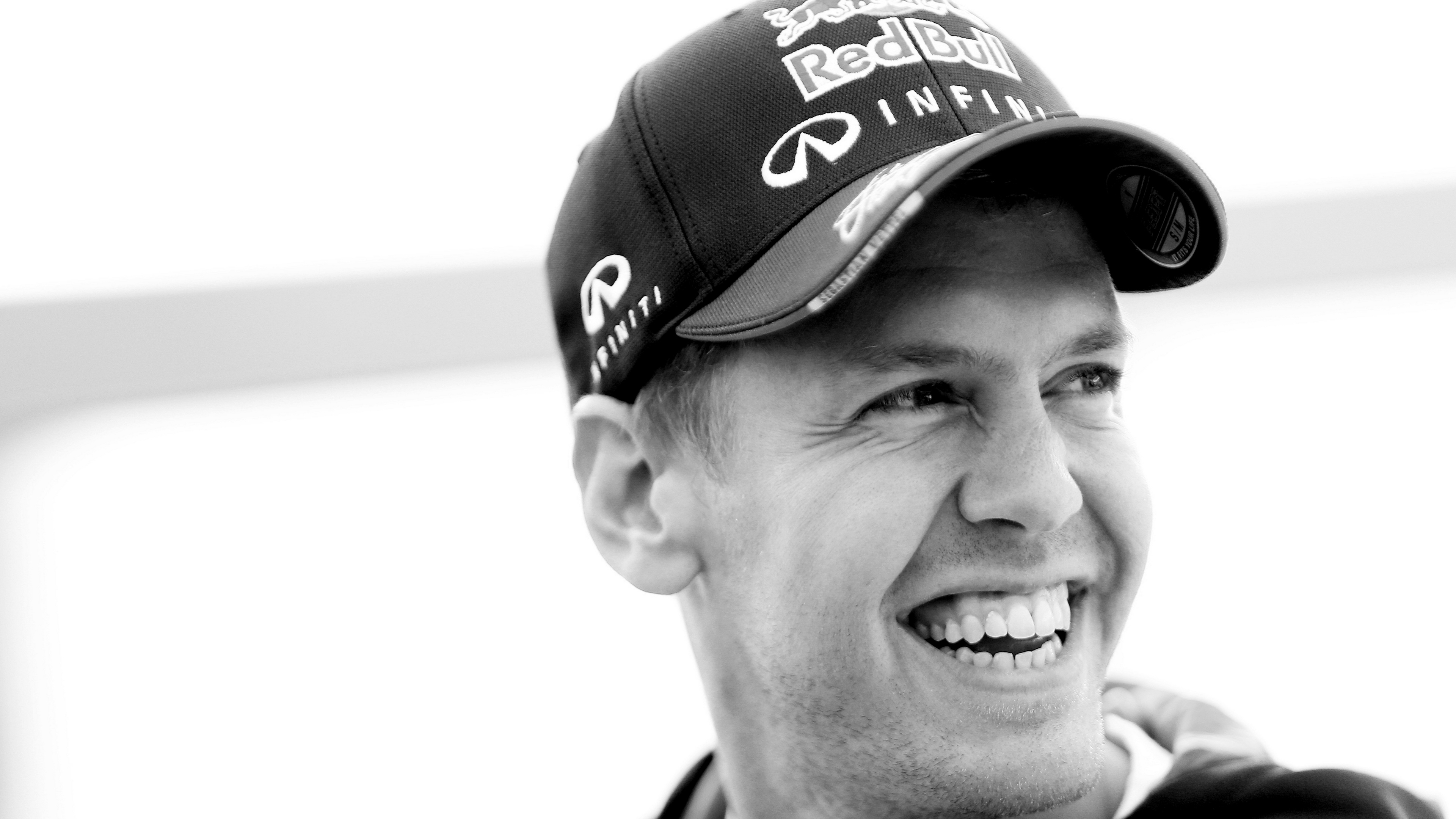 sebastian vettel f1 racing driver formula 1 champion bw 4k 1540063009