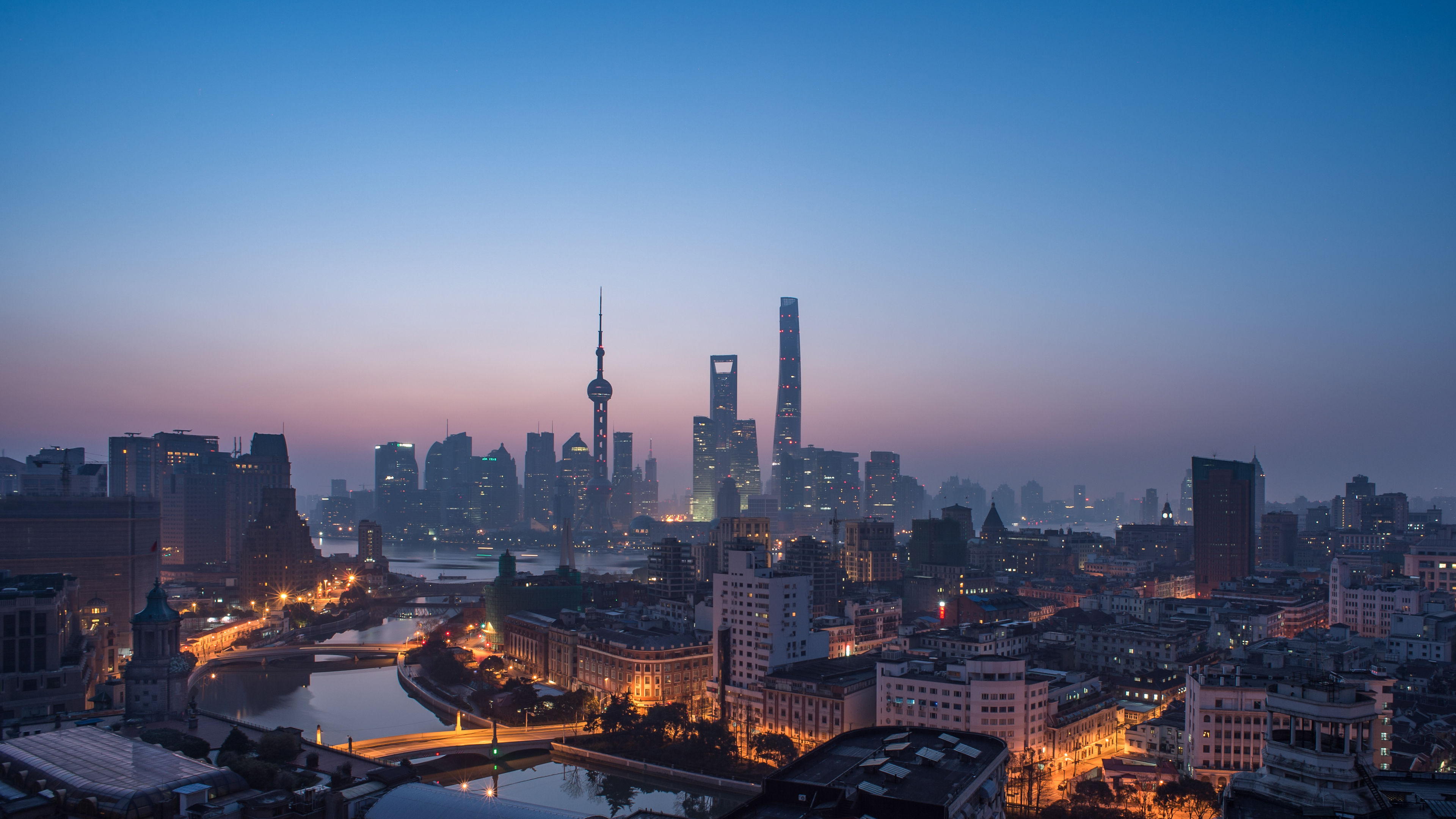 shangai cityscape 4k 1540756877