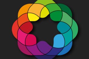 shapes colorful black background 4k 1539370323