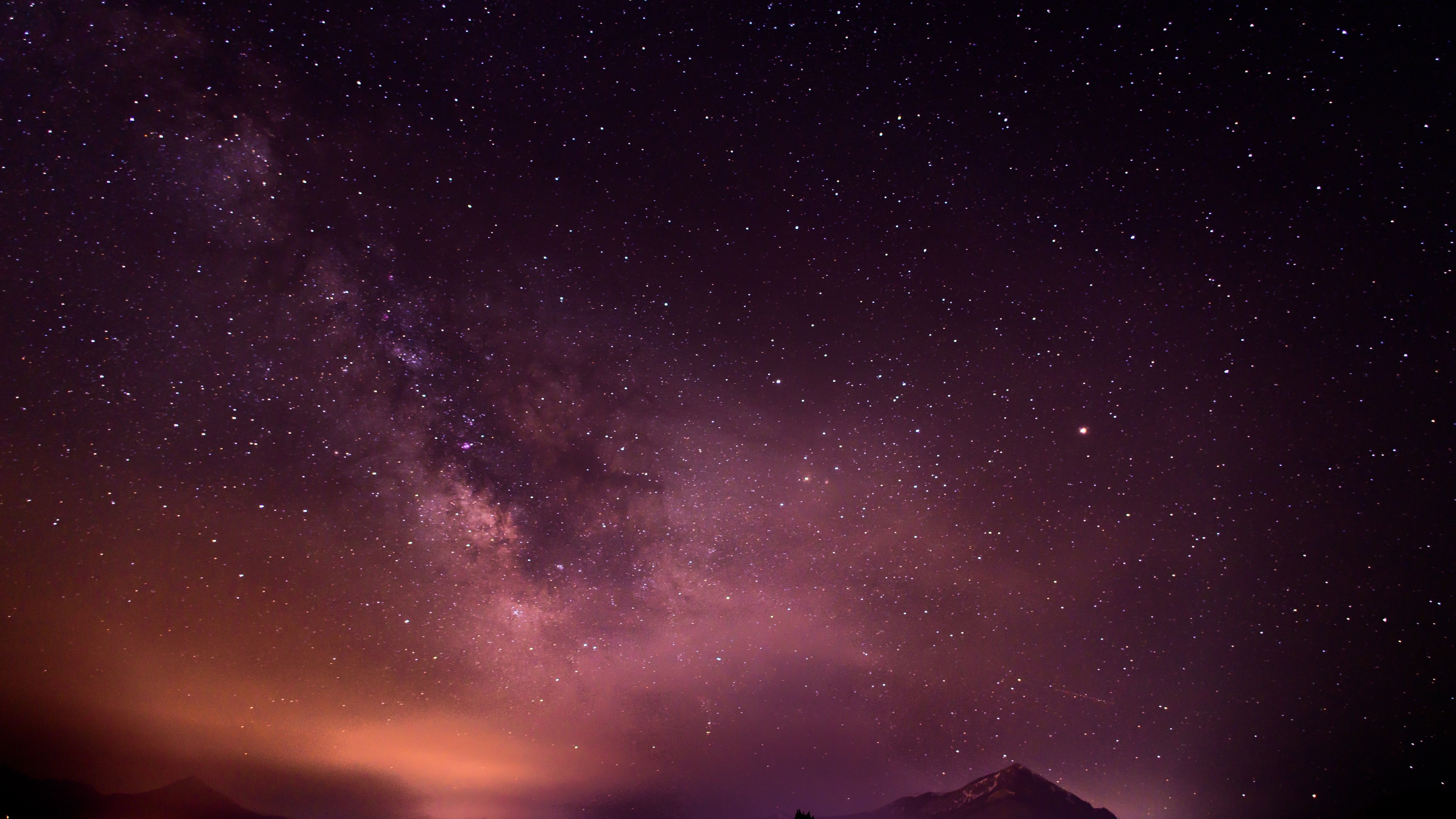 Wallpaper 4k Sky Full Of Stars Long Exposure Galaxy 4k 4k Wallpapers