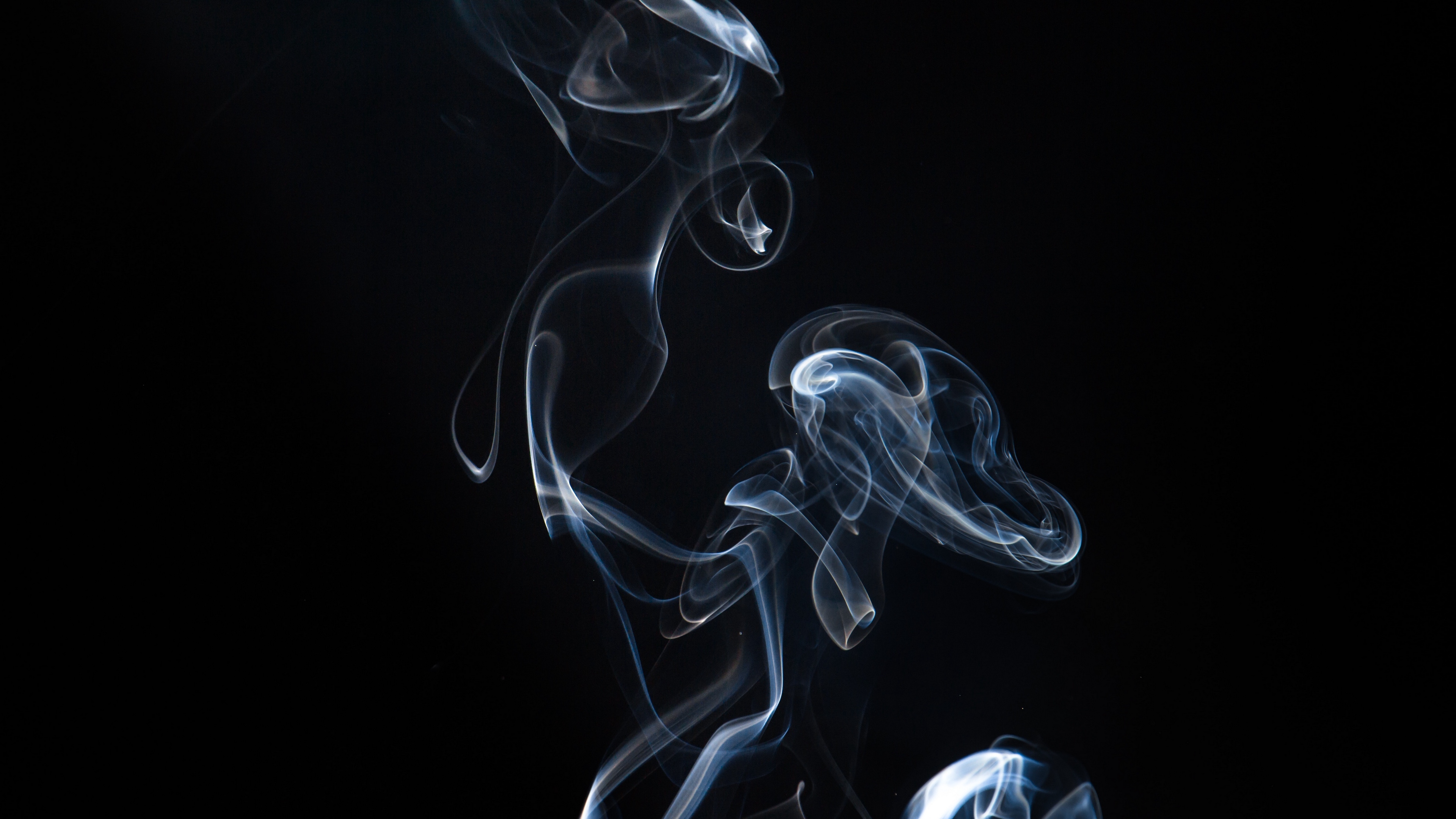 smoke, shroud, dark background 4k Smoke, shroud, dark ...