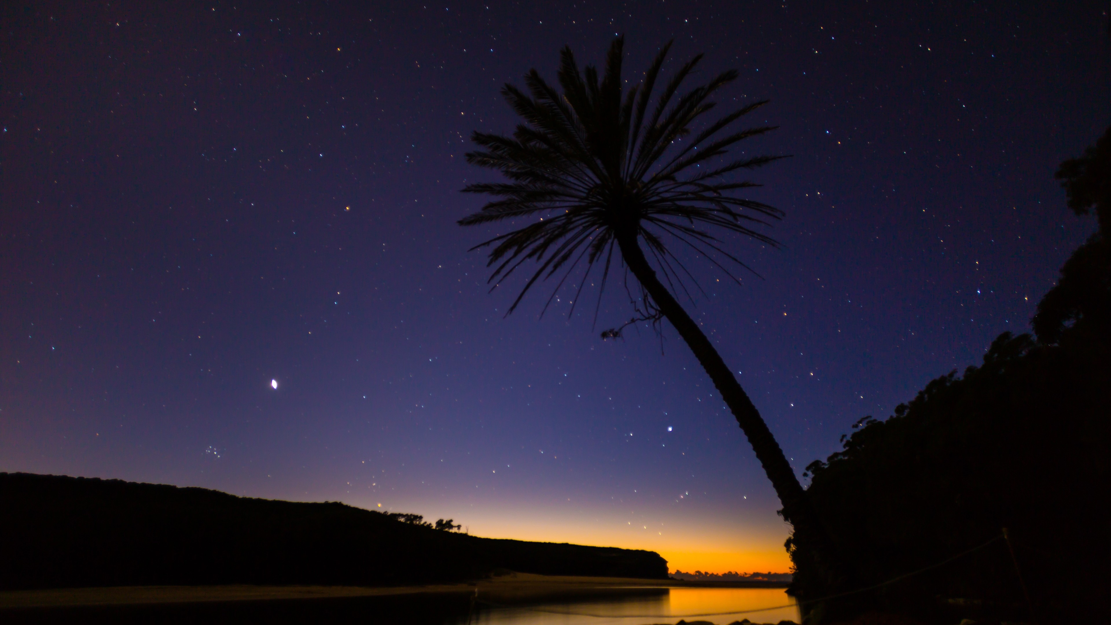 stars landscape 4k 1540131867