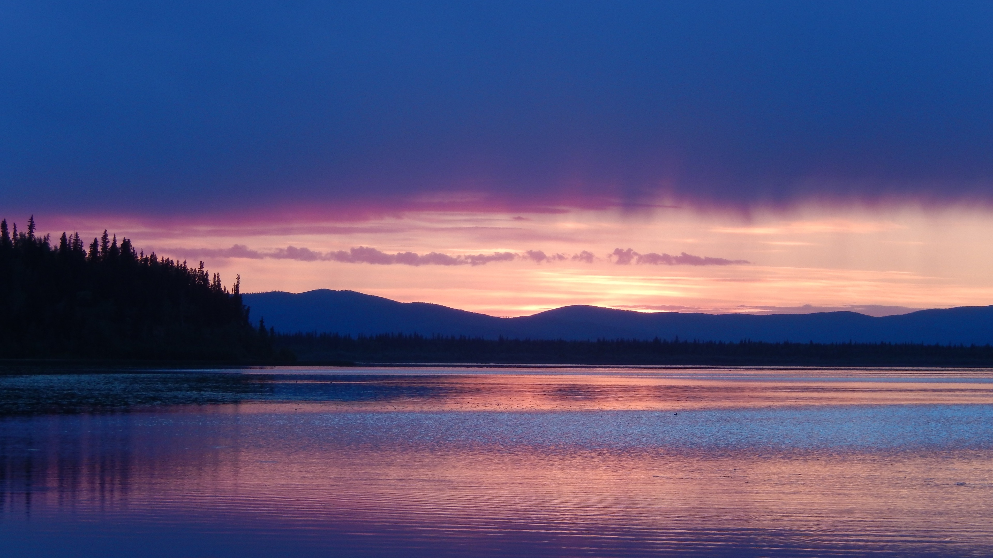 Sunset Dawn Lake Reflection Alaska Denali 4k - Free 4k Wallpapers - 40. ...