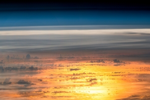 sunset from the international space station 1540140933