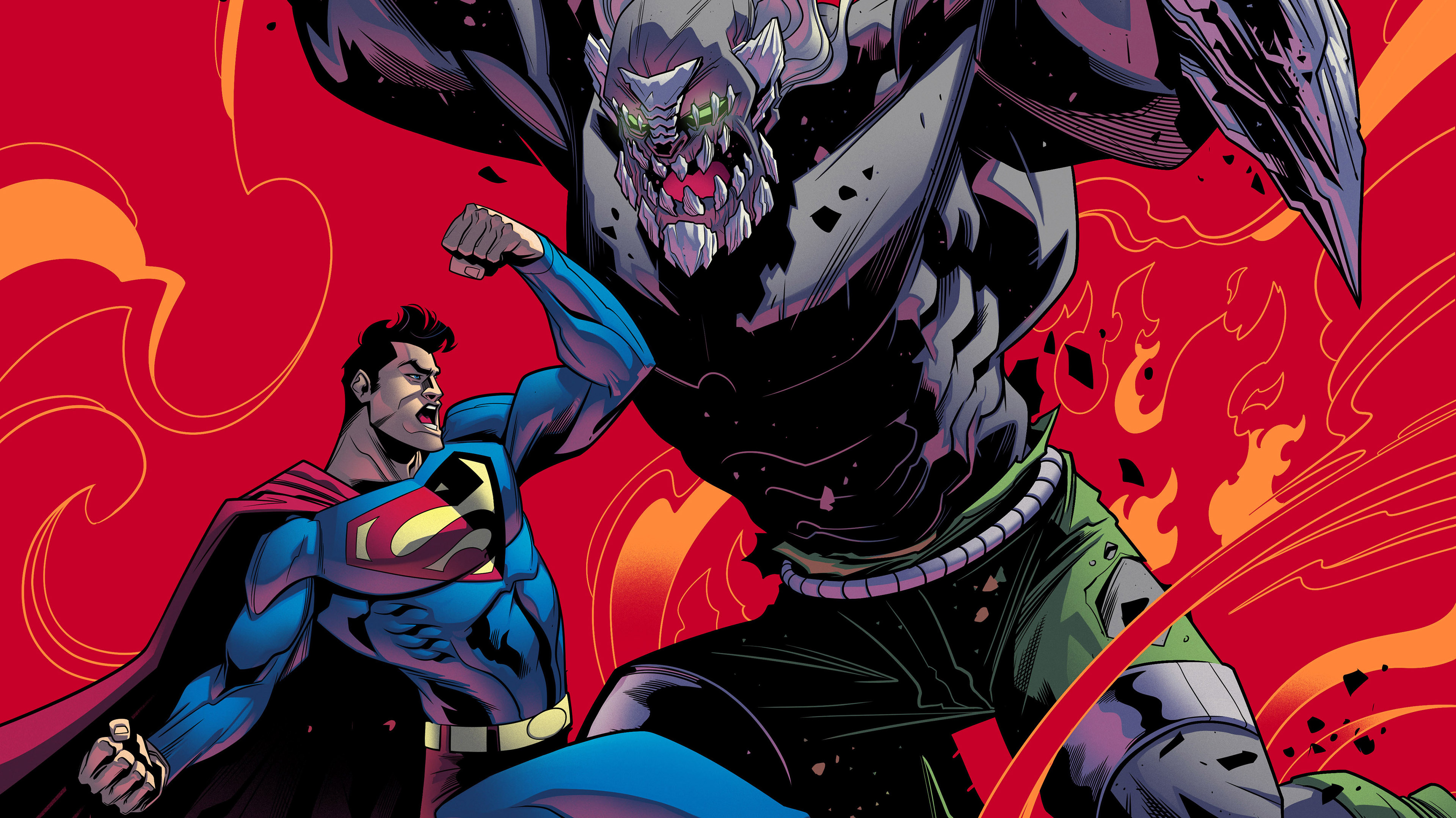 superman vs doomsday 4k 1539978567