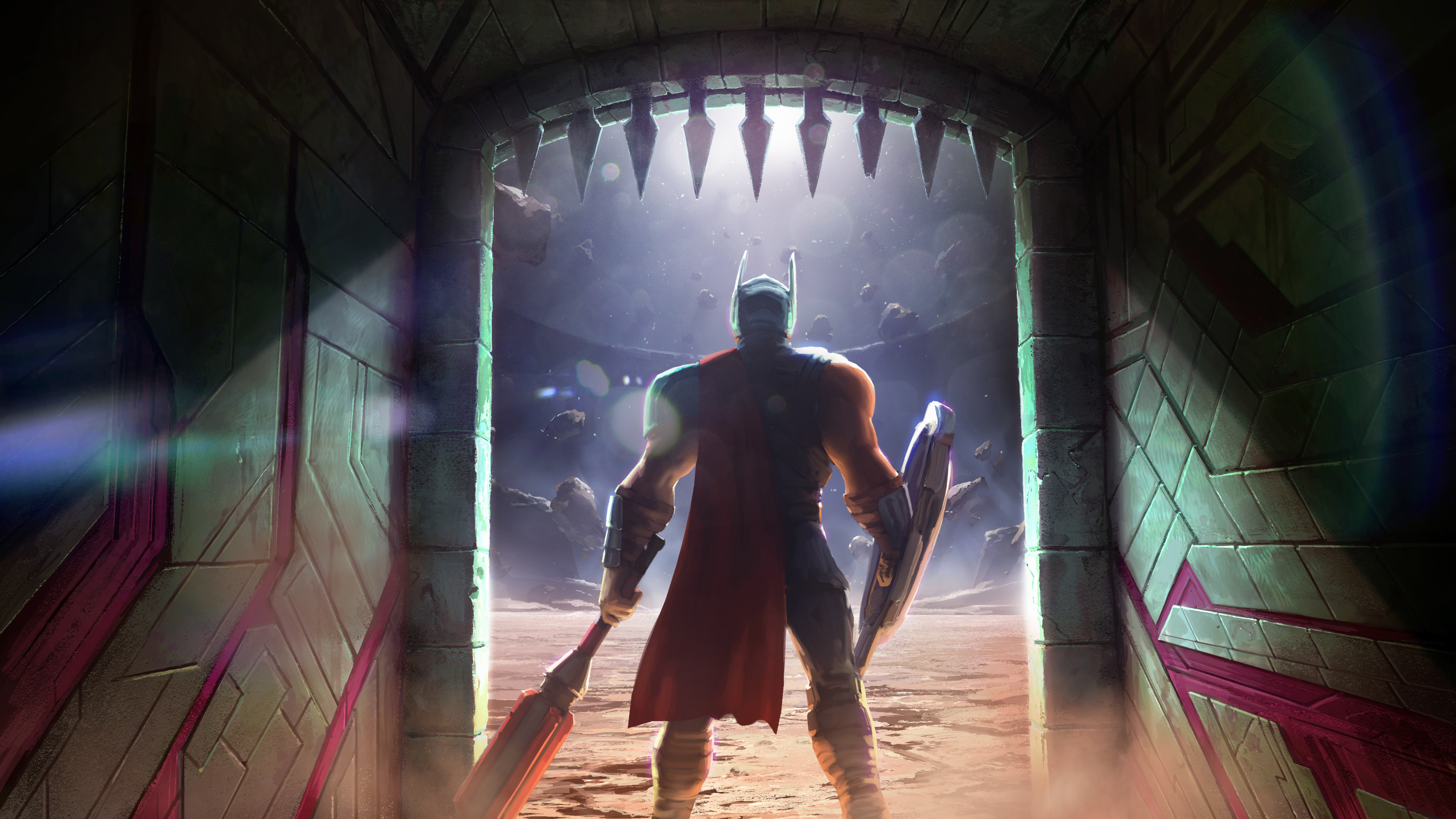 Wallpaper 4k Thor Contest Of Champions 4k Wallpapers Behance