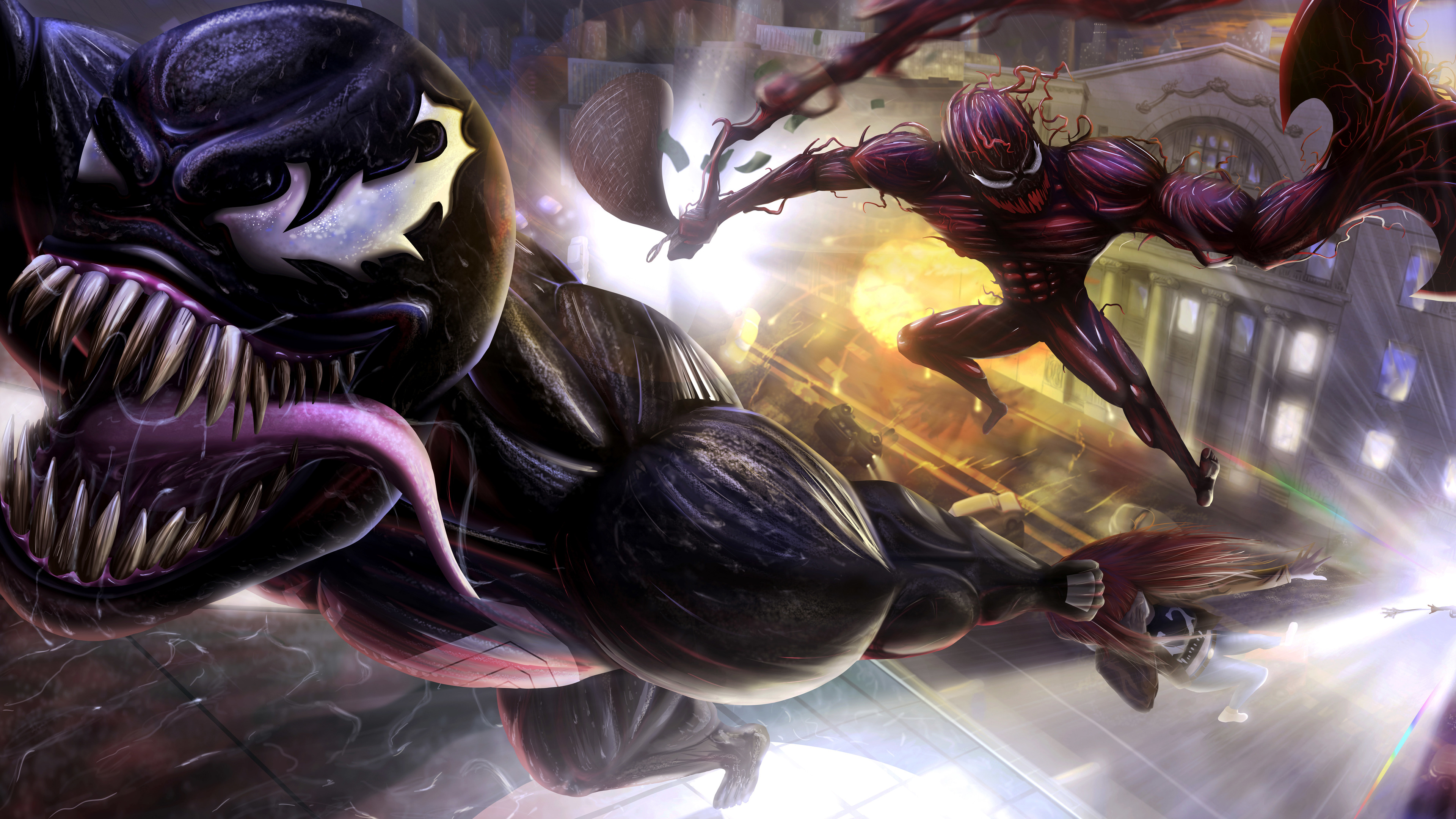 Venom And Carnage 10k Venom wallpapers, supervillain wallpapers
