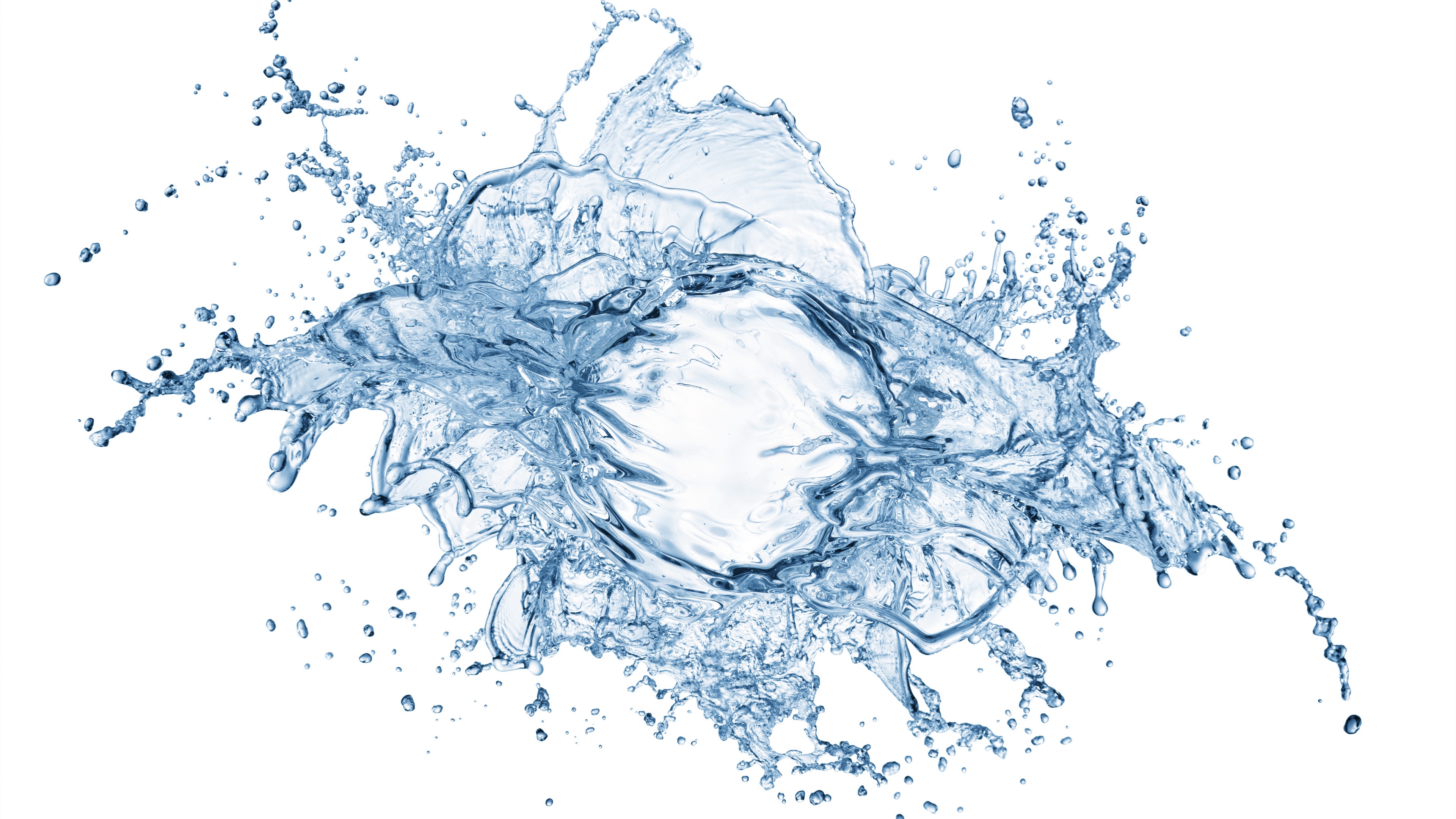 water splash abstract white background 4k 1539370557