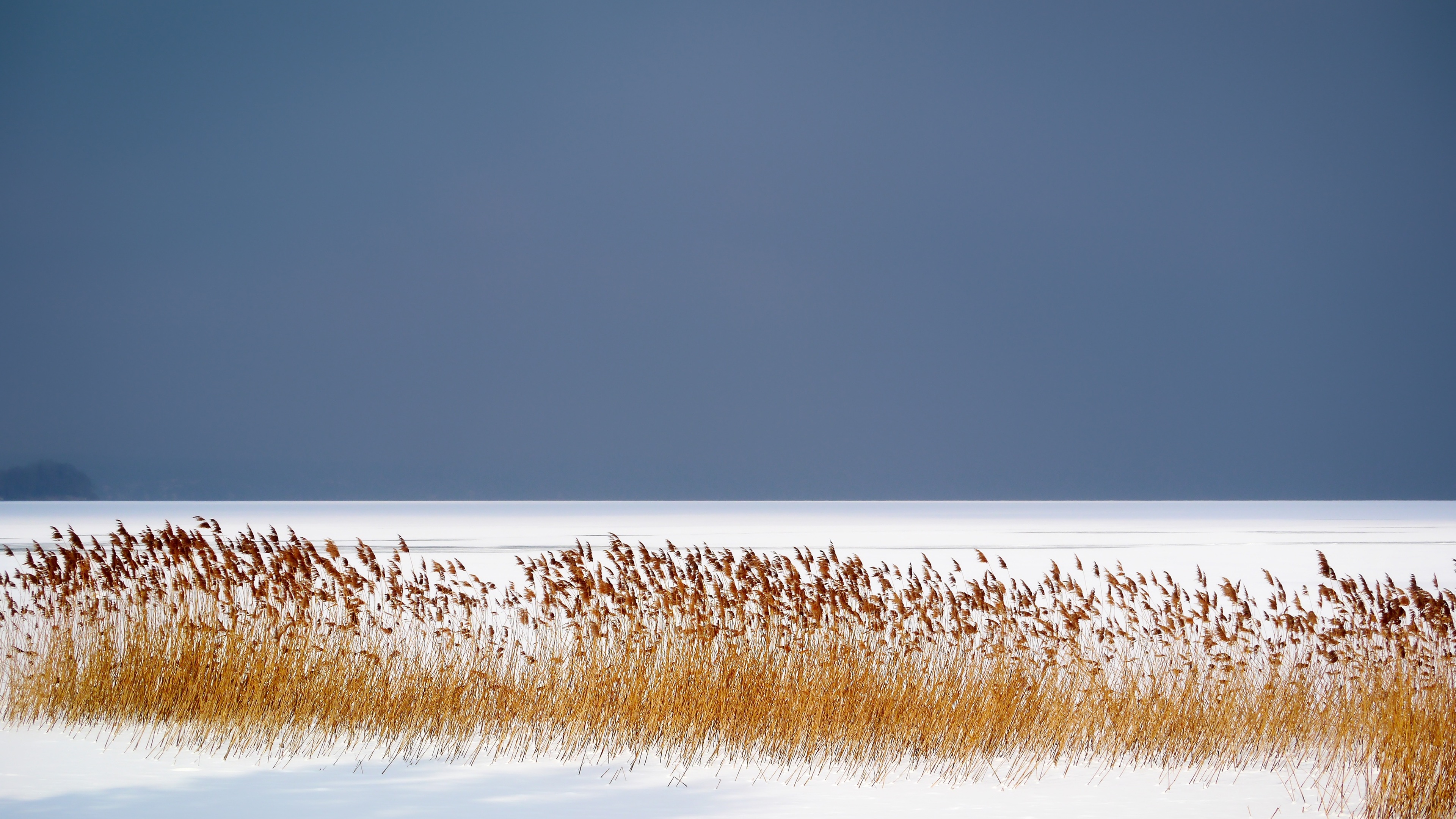 winter lake frozen 4k 1540134580