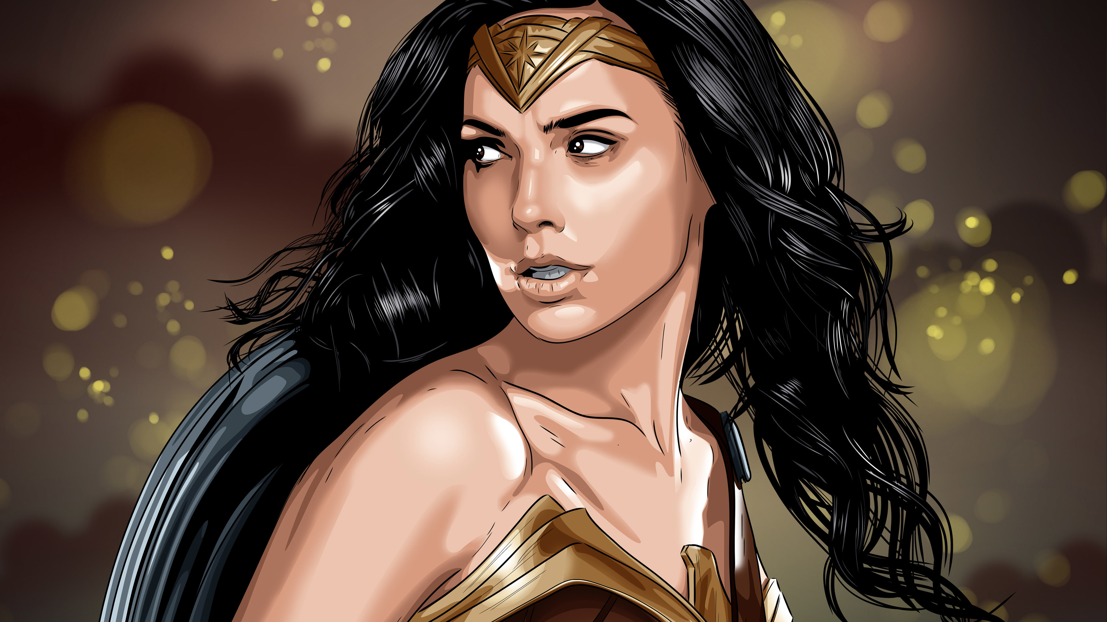 wonder woman artwork 4k 1540748976