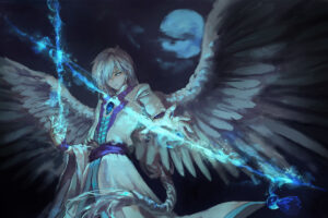 anime angel boy with magical arrow 1541975003