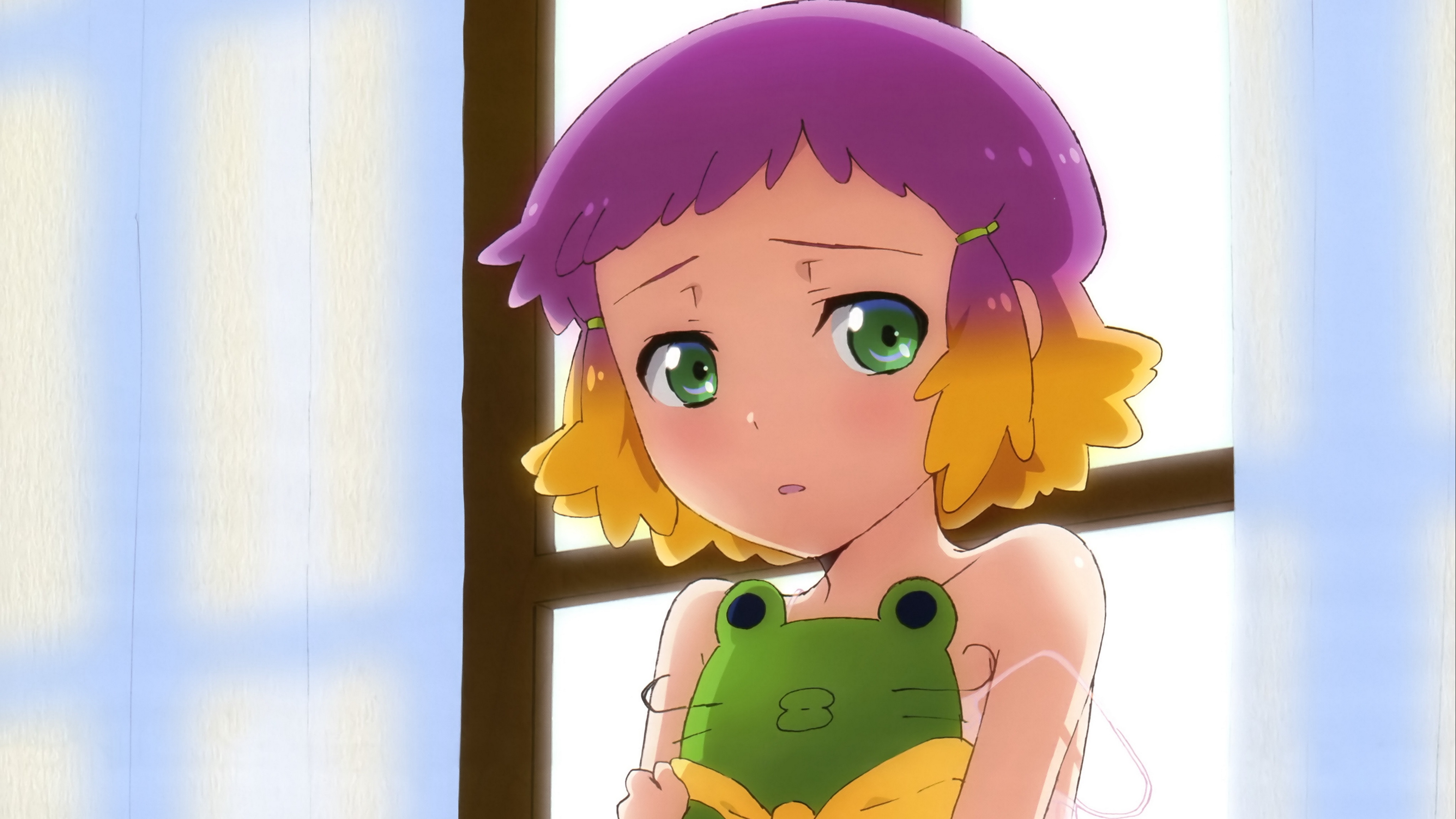 aquarion evol girl look sadness 4k 1541975524