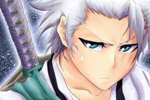 bleach hitsugaya toushiro face anime 4k 1541975744