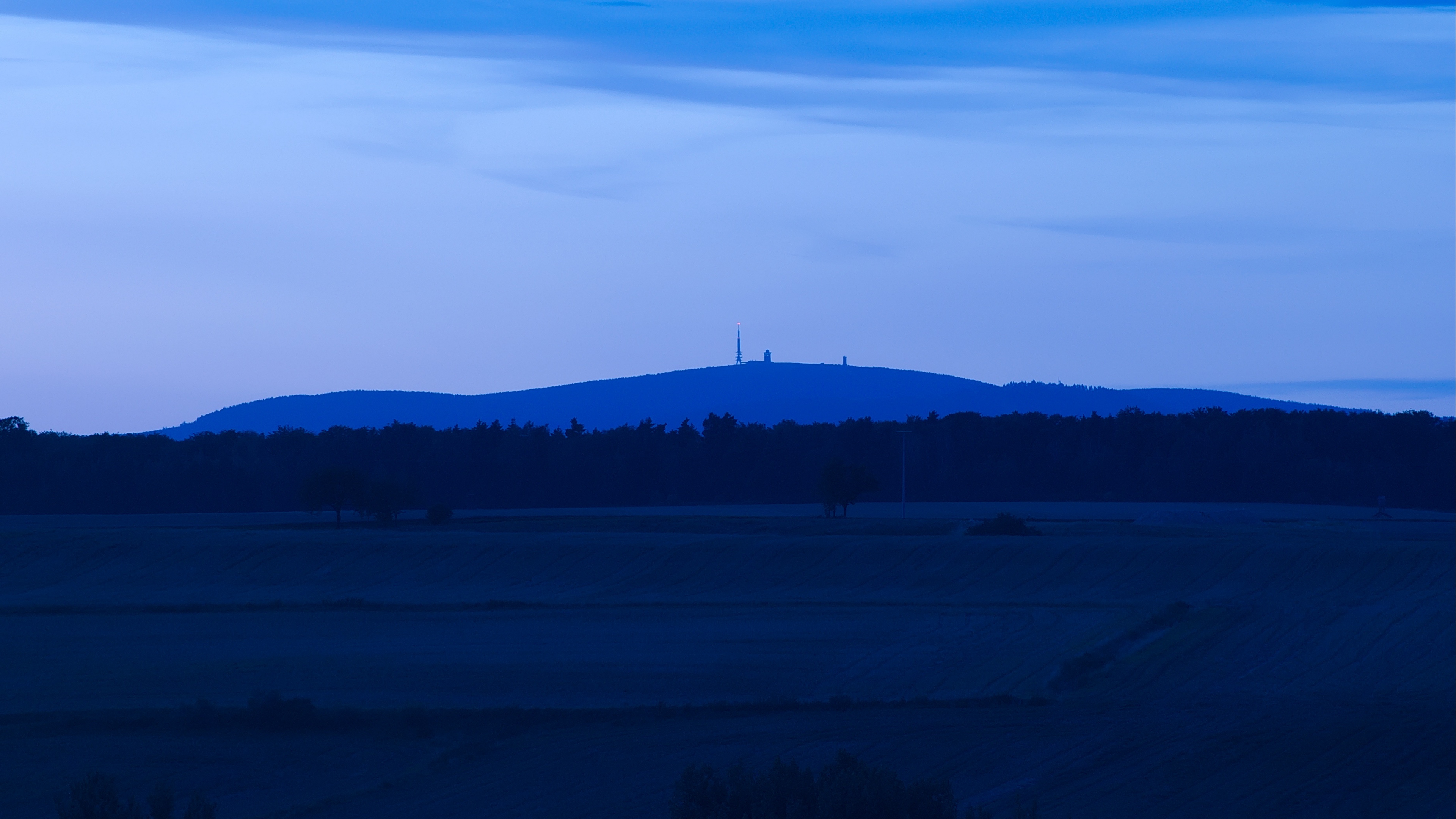 blue sky evening 4k 1541114097