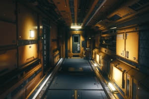 corridor premise modular environment sci fi 4k 1541971225