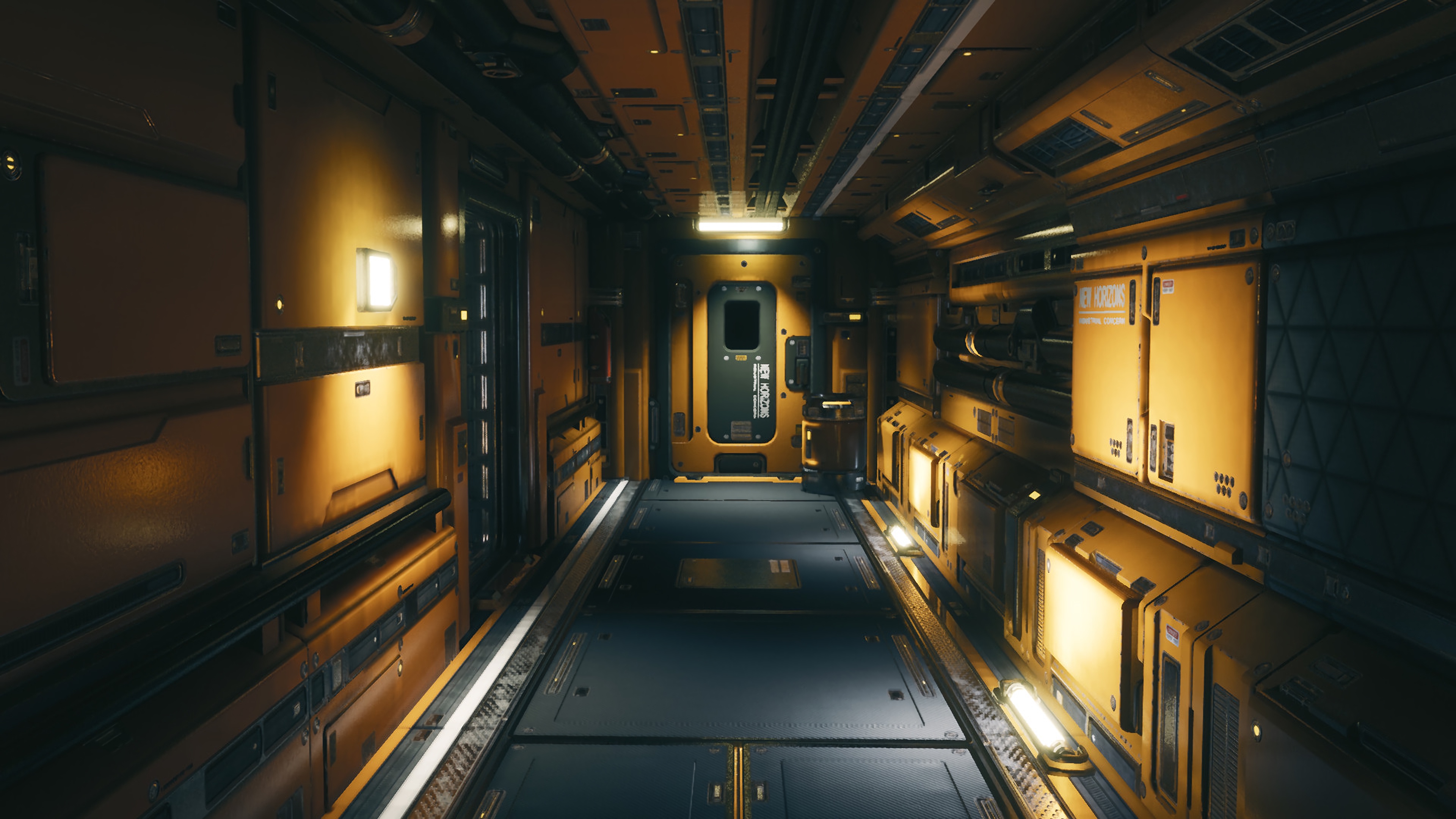 corridor premise modular environment sci fi 4k 1541971225