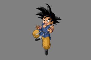 dragon ball son goku 4k minimalism 1541974573