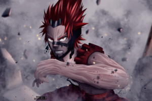 eijiro kirishima my hero academia 4k 1541975019