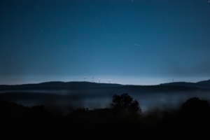 evening horizon sky fog 4k 1541114804