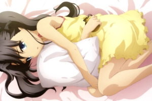 fate stay night girl brunette pillow bed 4k 1541975472