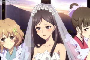 hana saku iroha girls bride veil 4k 1541975484