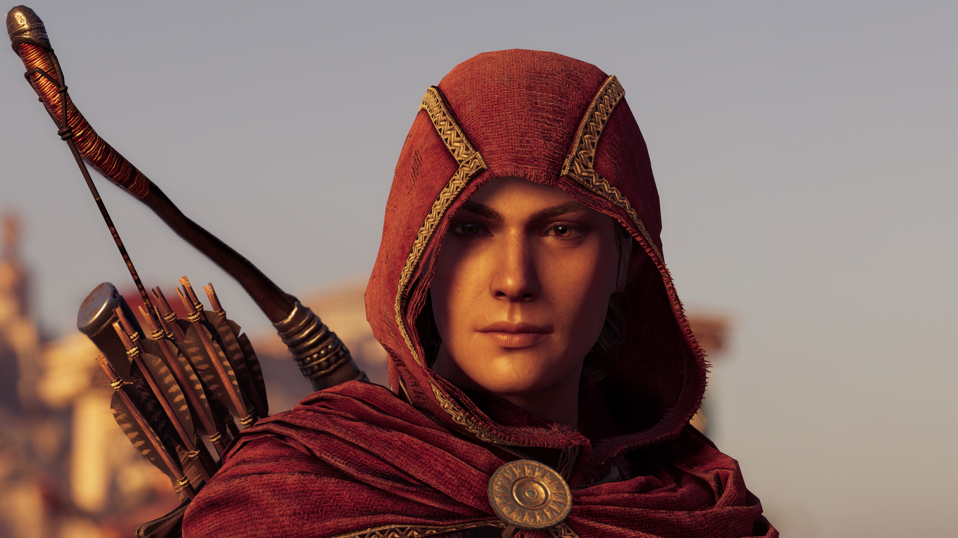 Kassandra In Assassins Creed Odyssey 4k Hd Wallpapers Games Wallpapers