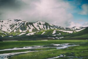 landmannalaugar iceland mountains grass 4k 1541115032