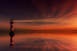 lighthouse sunset skyline sky 4k 1541115989