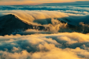 mountain summit clouds haleakala united states 4k 1541115455