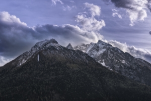 mountains clouds sky top 4k 1541114172