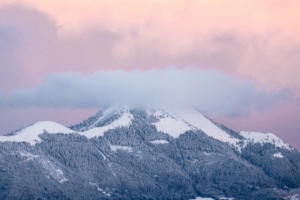 mountains peaks clouds 4k 1541116576