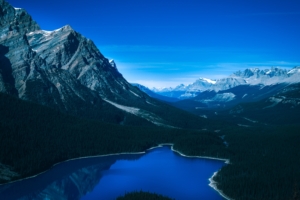 mountains peyto lake canada 4k 1541116894