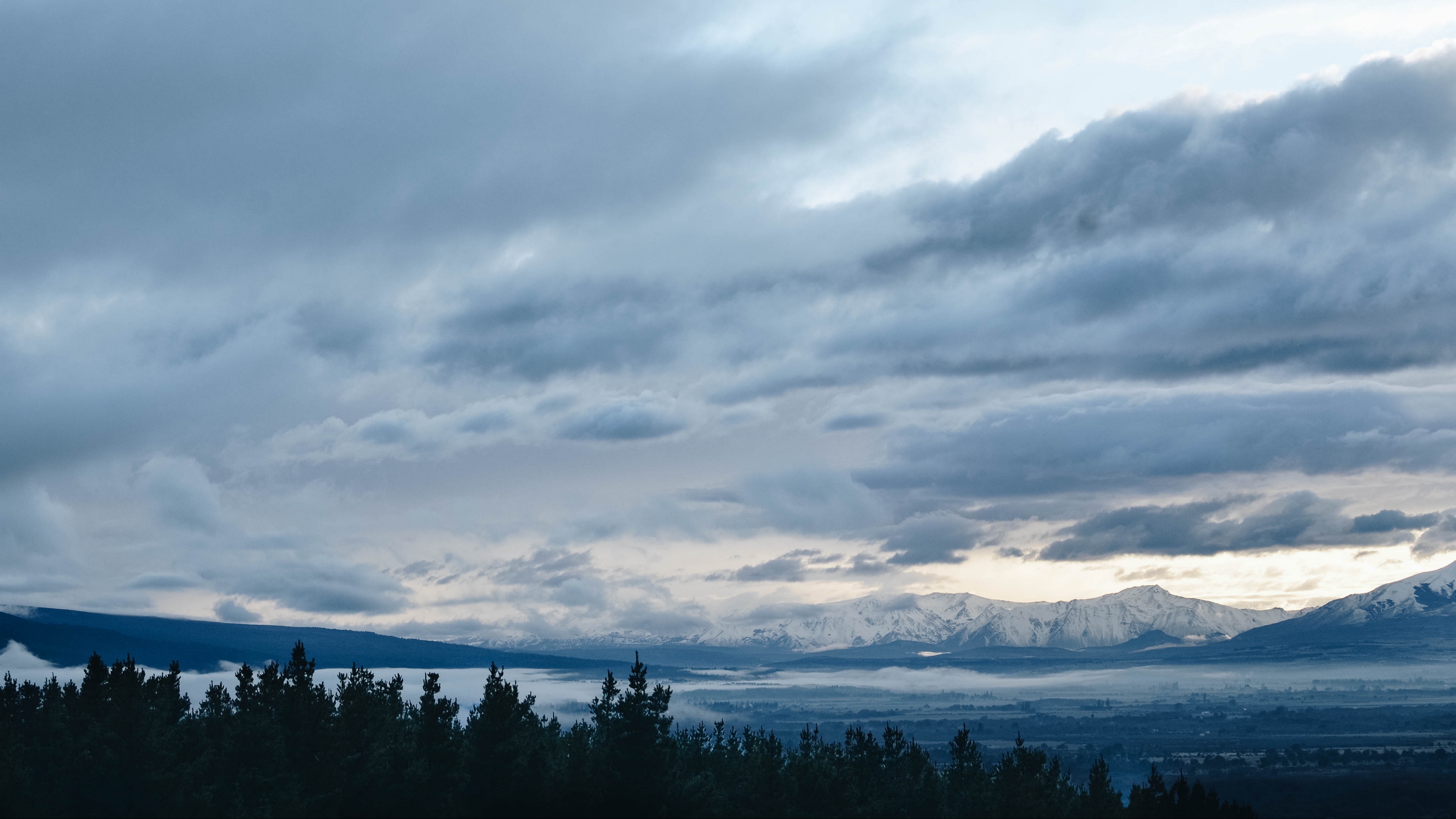 mountains sky distance 4k 1541115003