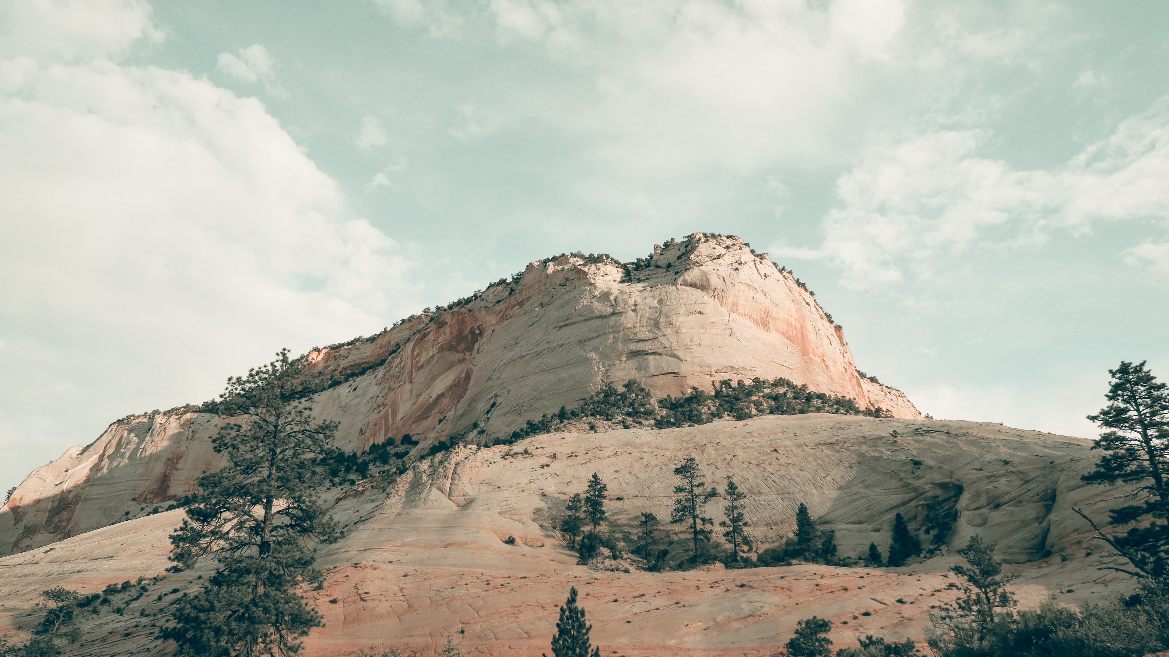 mountains zion national park usa 4k 1541116405