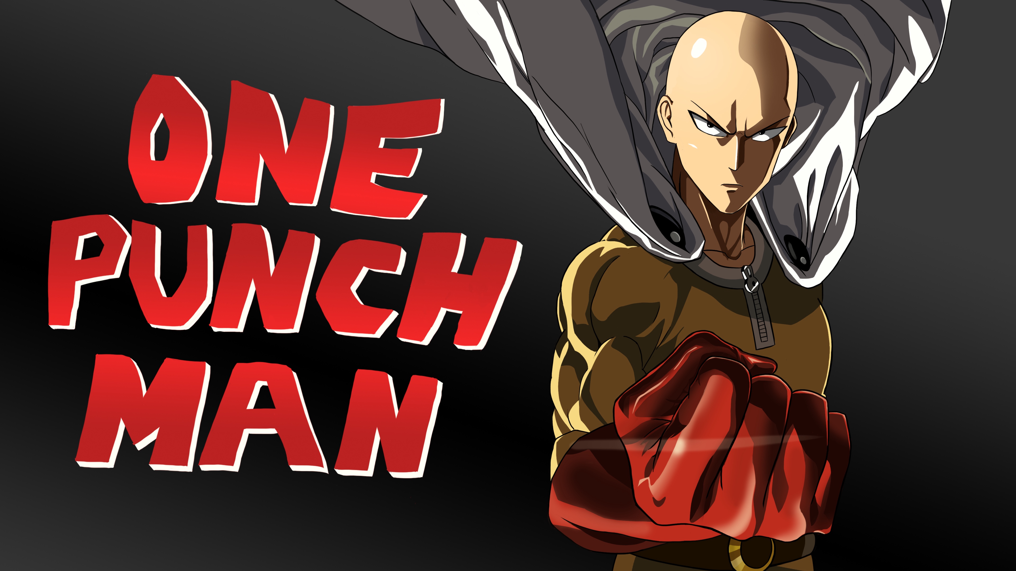 240x320 Resolution Cool Saitama HD One-Punch Man Art Android