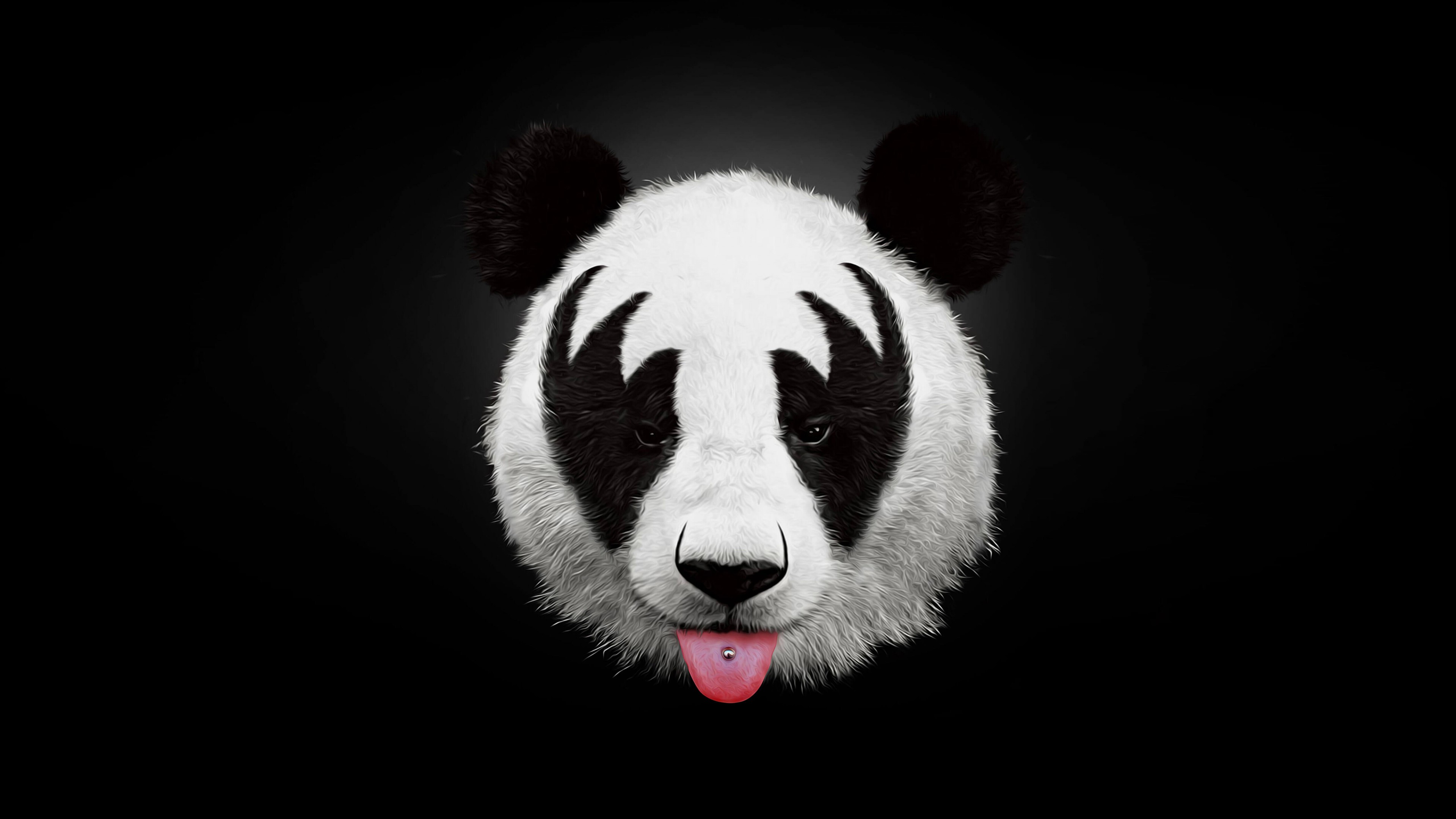 Cute Panda 4k wallpaper by Castropee  Download on ZEDGE  84f5