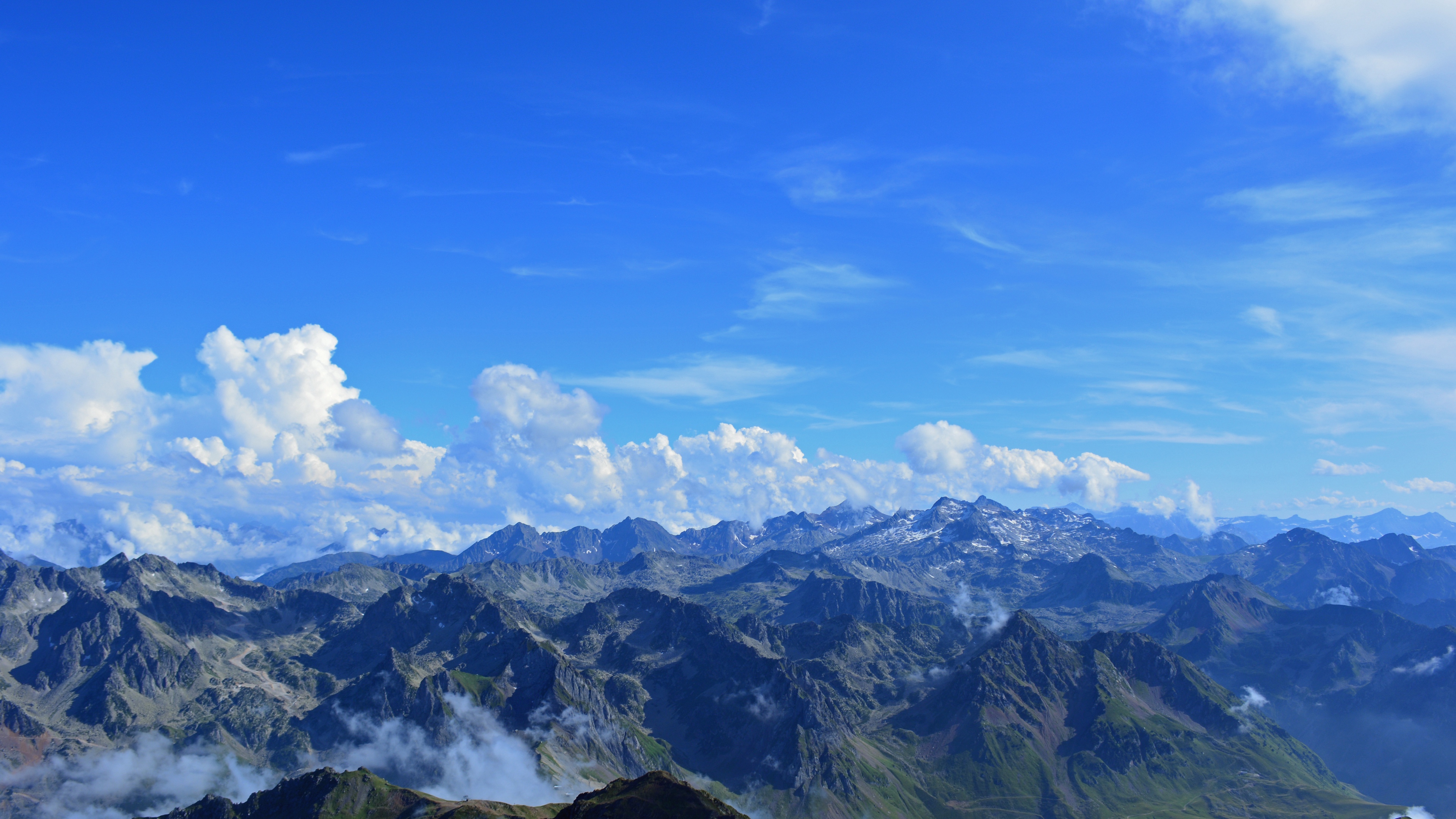 pyrenees france mountains panorama 4k 1541113988