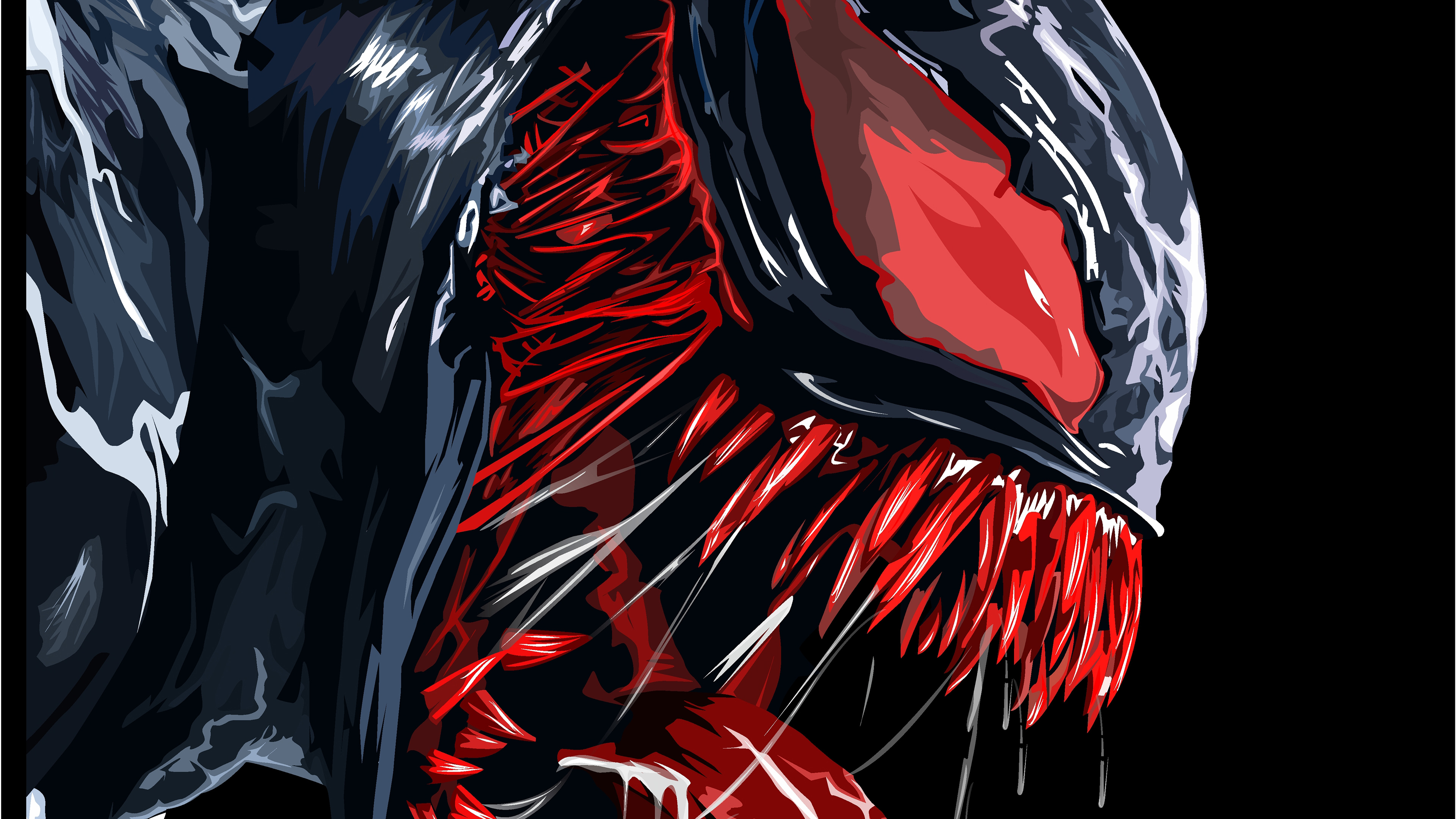 Red Venom Artwork 4k - 4k Wallpapers - 40.000+ ipad wallpapers 4k - 4k  wallpaper Pc