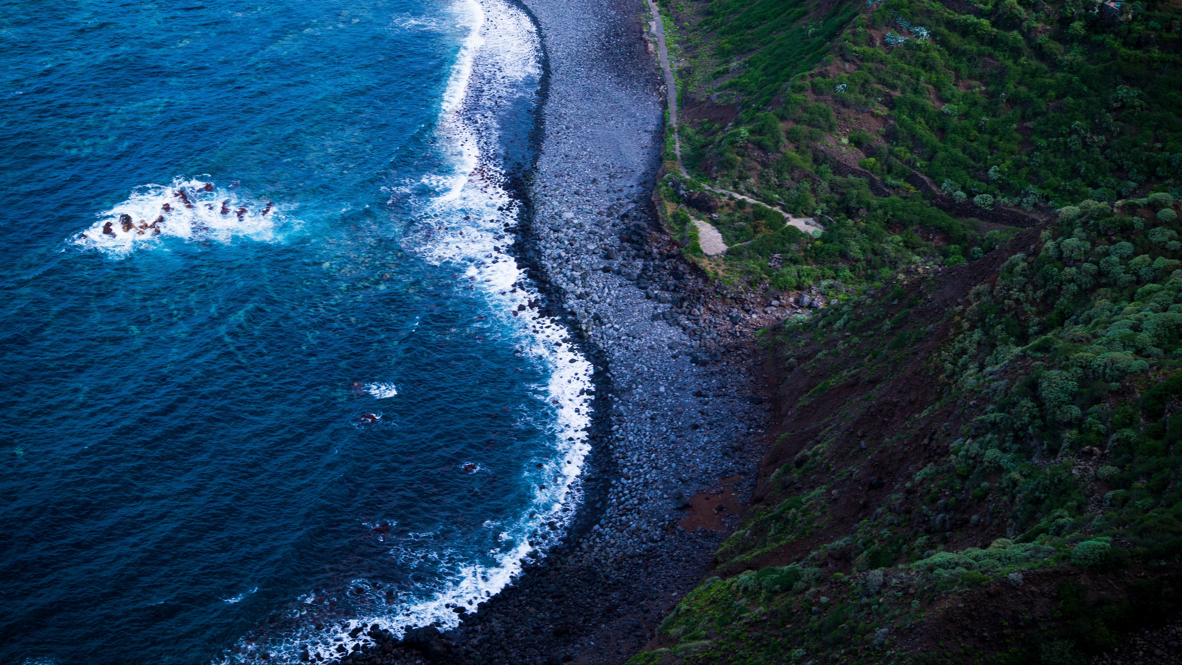 sea shore foam surf 4k 1541114045