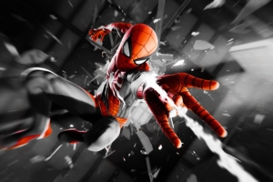 spiderman 4k monochrome 1543620351