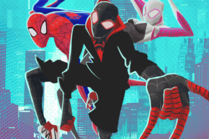 spiderman into the spider verse 4k new artwork 1543619972