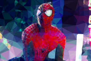 spiderman low poly arts 1543620054