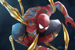 spidey infinity war space 1541294470