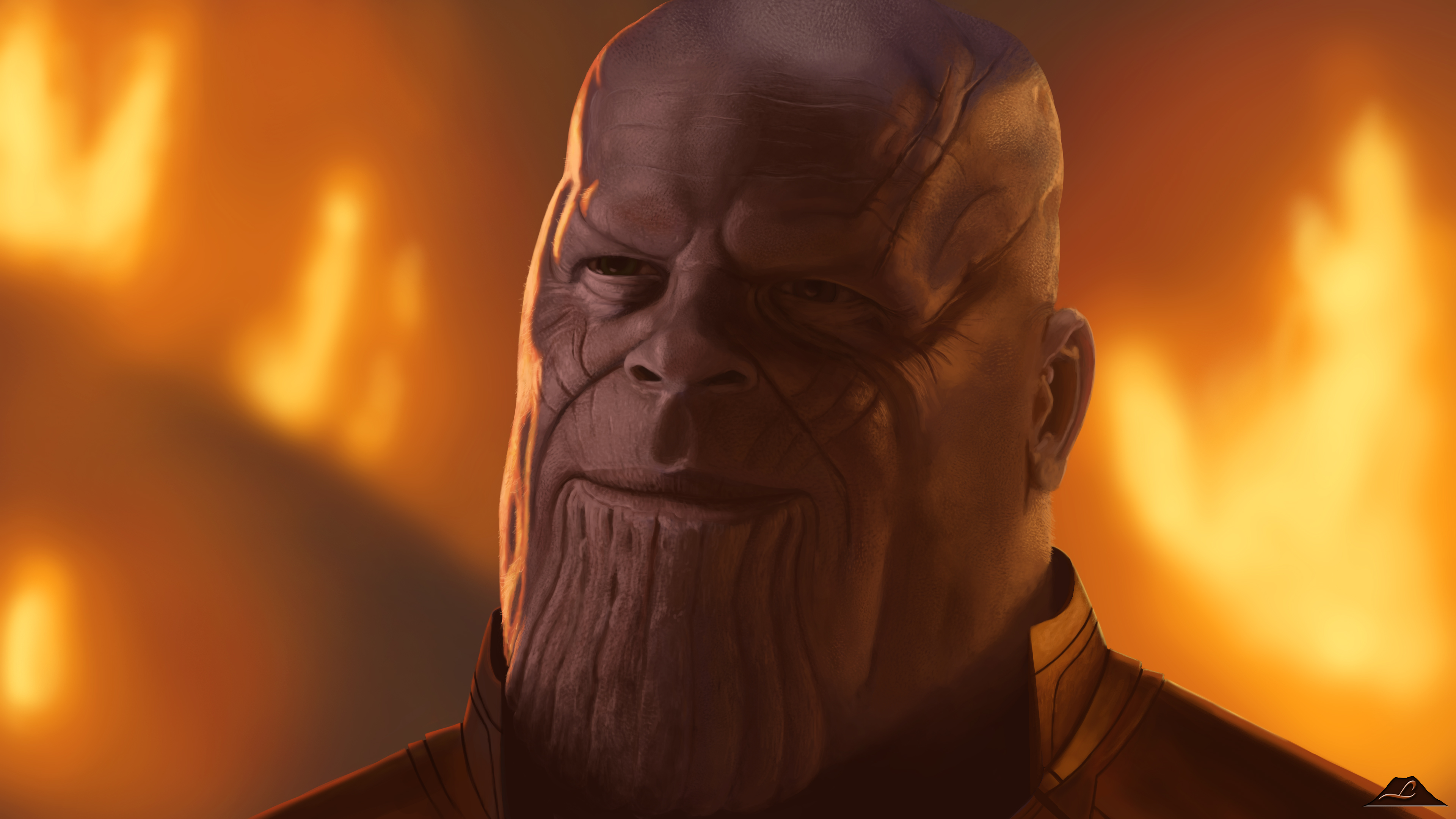 thanos 4k art 1541294474