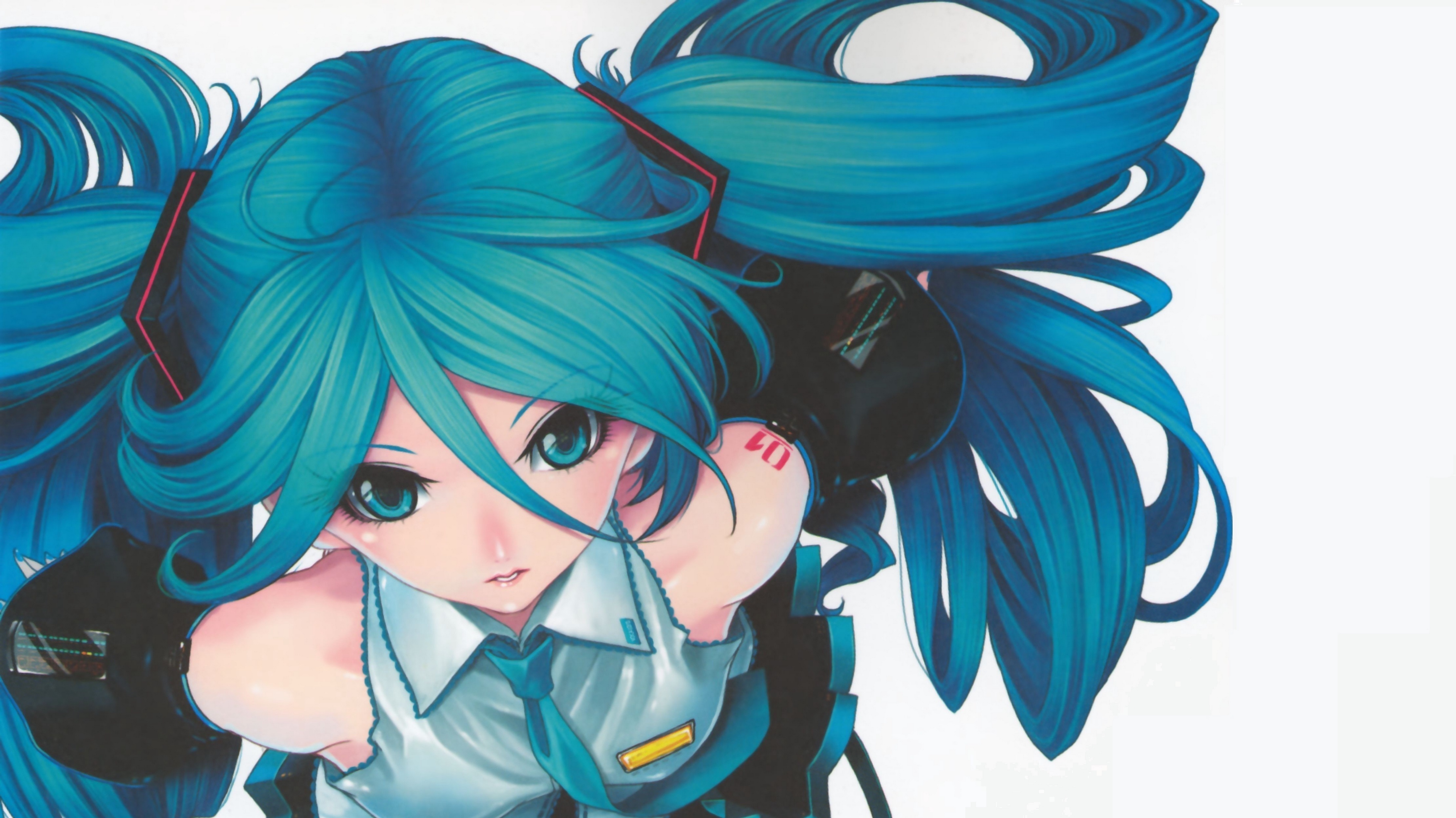 vocaloid miku hatsune girl hair 4k 1541975759