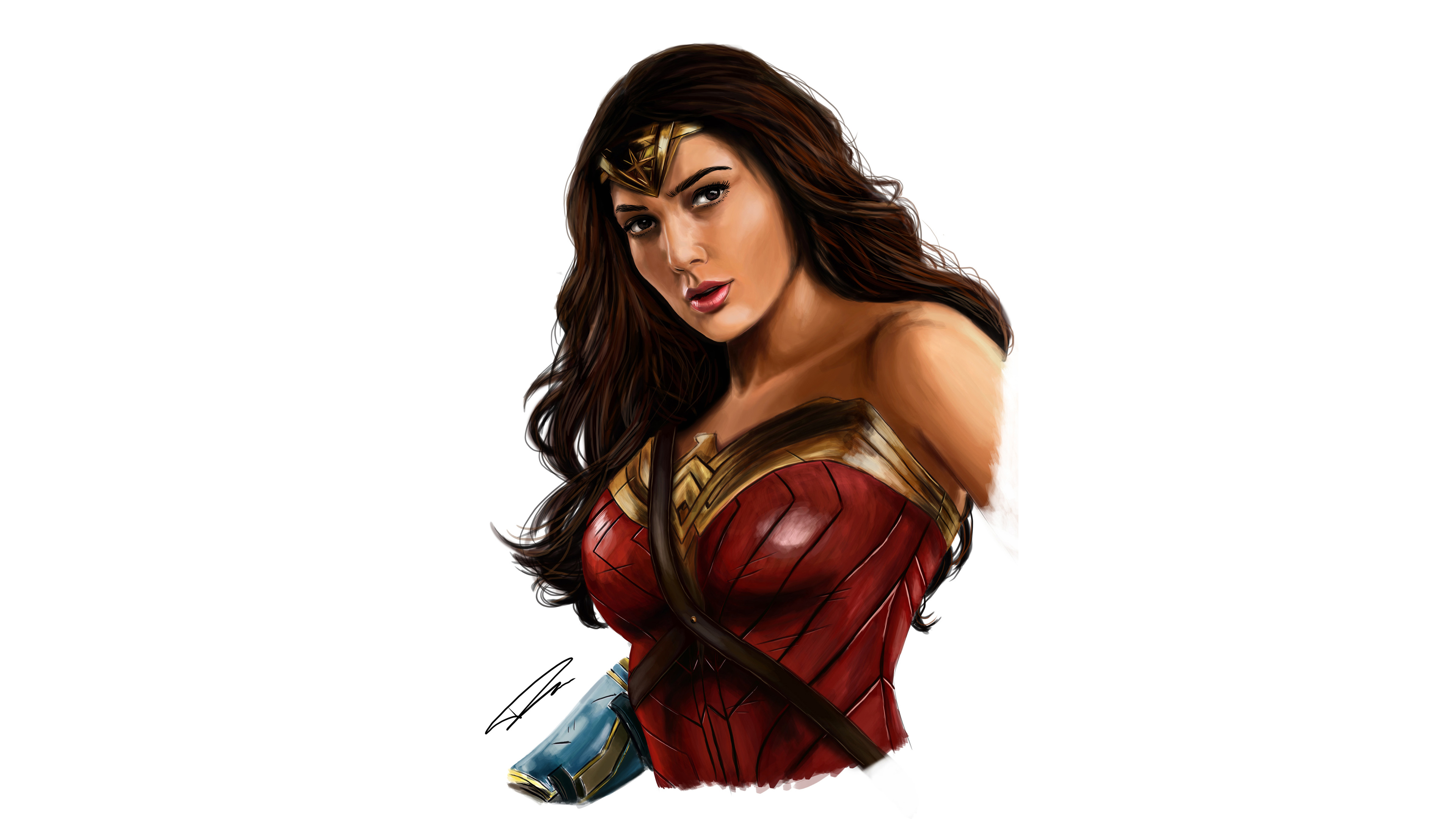 wonder woman 4k fan artwork 1541294336